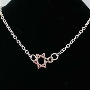 Silver Charming Star Adjustable Bracelet Anklet NEW